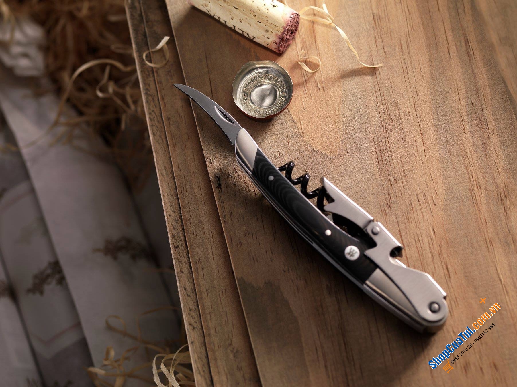 DỤNG CỤ MỞ RƯỢU VANG - MỞ BIA, NƯỚC NGỌT CAO CẤP ZWILLING