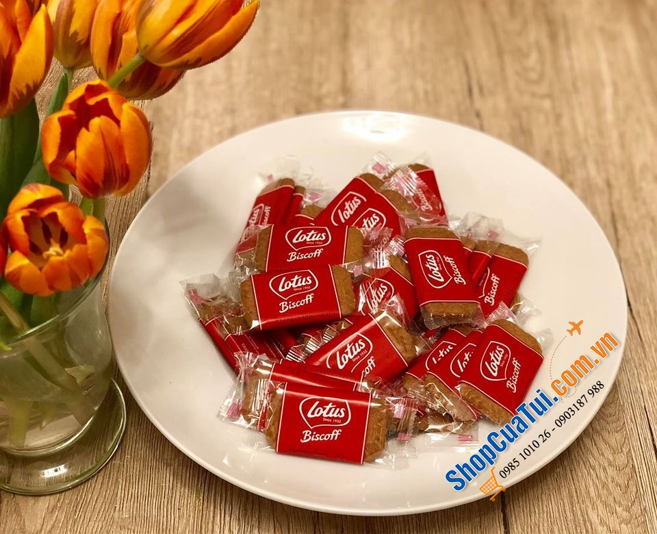 BÁNH QUY LOTUS BISCOFF - HỘP 300 CÁI