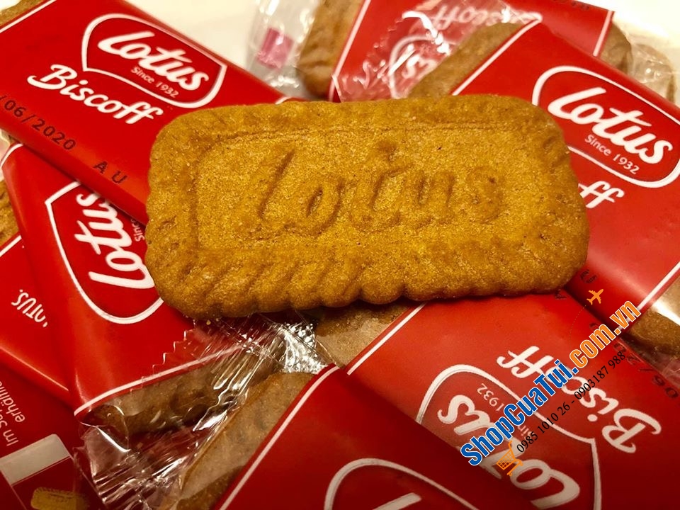 BÁNH QUY LOTUS BISCOFF - HỘP 300 CÁI