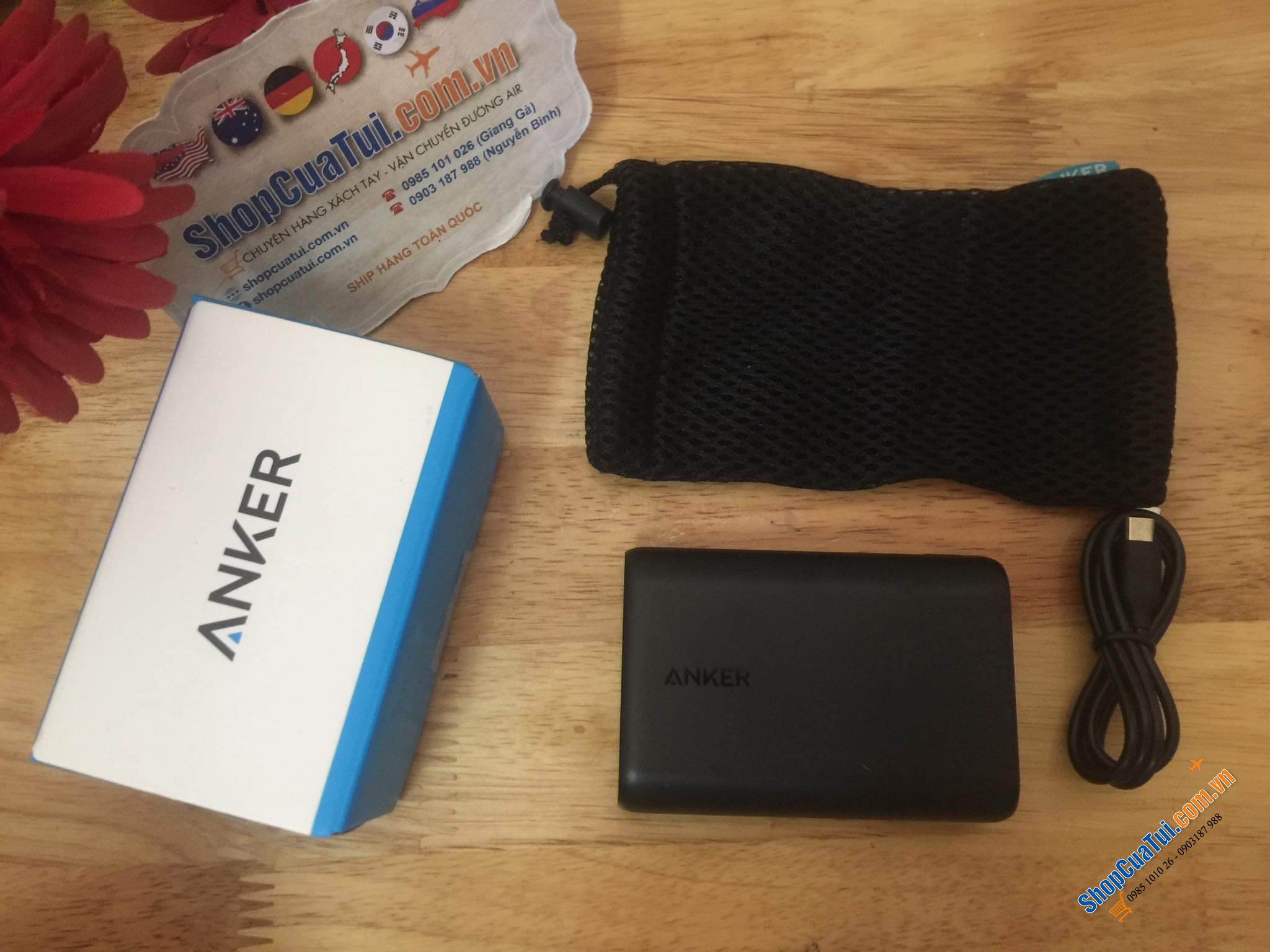 Pin Sạc Dự Phòng Anker PowerCore 10000mAh.