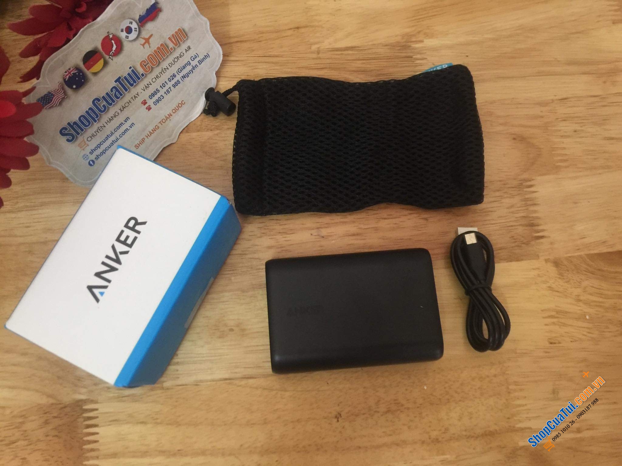 Pin Sạc Dự Phòng Anker PowerCore 10000mAh.