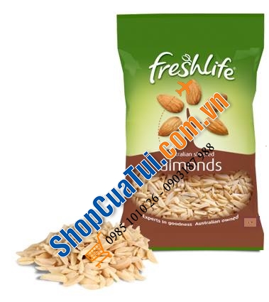 HẠNH NHÂN LÁT KHÔNG VỎ FRESH LIFE SLIVERED ALMOUDS 1kg