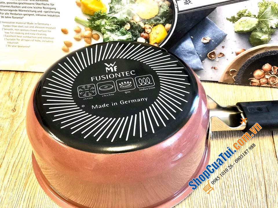 QUÁNH CHỐNG DÍNH CAO CẤP WMF FUSIONTEC KÈM VUNG MADE IN GERMANY