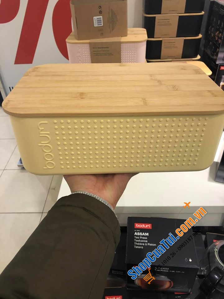 HỘP ĐỰNG BÁNH MỲ - BÁNH COOKIE BODUM - MADE IN EU - Kích thước 20x30x11 cm