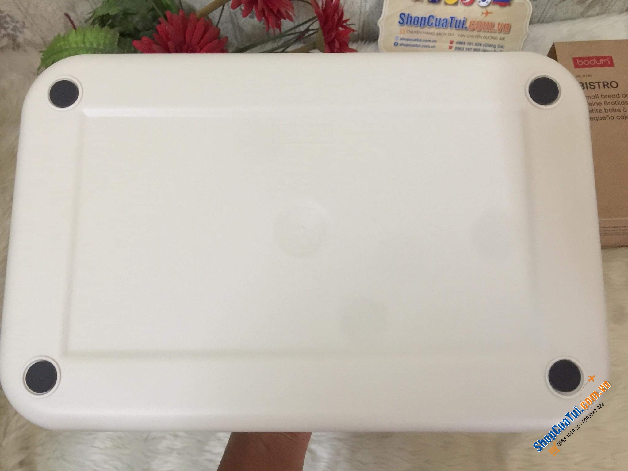 HỘP ĐỰNG BÁNH MỲ - BÁNH COOKIE BODUM - MADE IN EU - Kích thước 20x30x11 cm