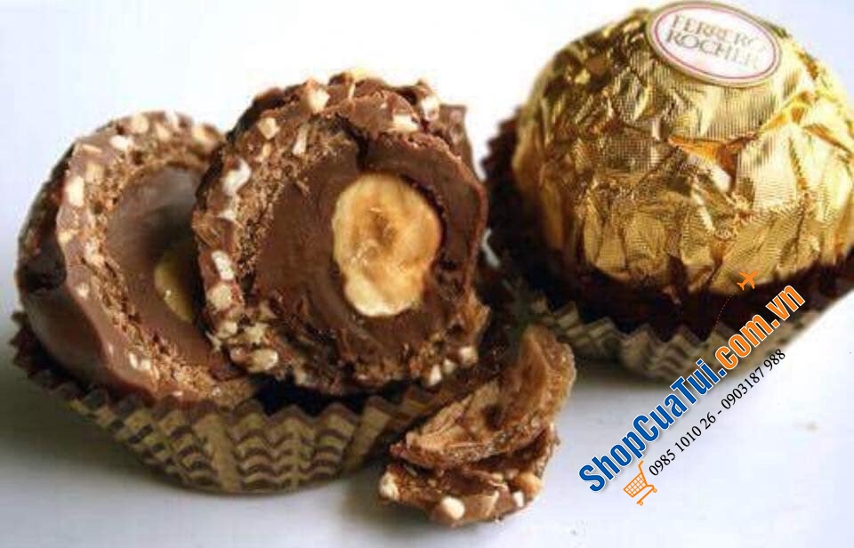 Sô cô la KẸO FERRERO ROCHER SOCOLA HỘP 16 VIÊN 200G