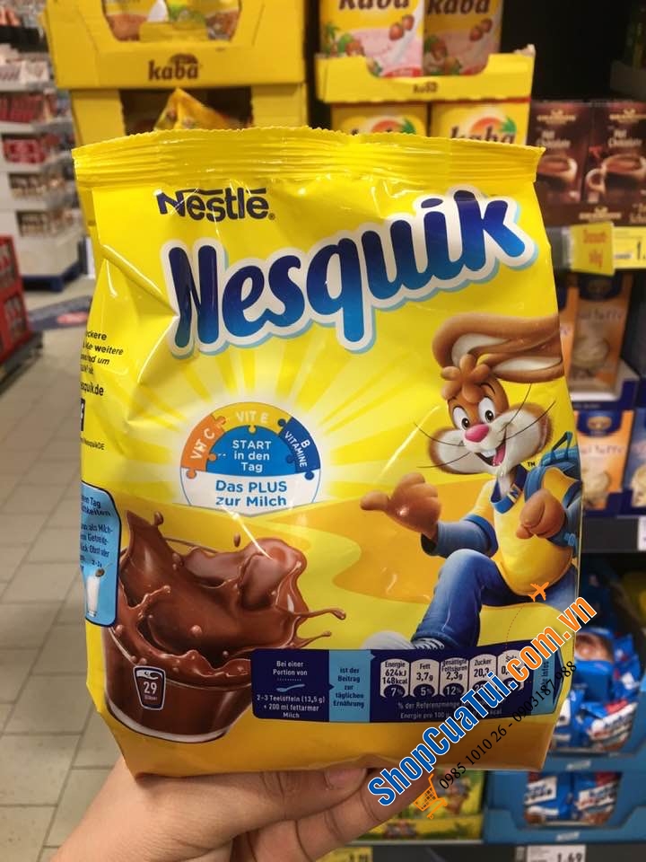 CACAO NESQUIK 400g - Ca Cao Nesquick thơm ngon chuẩn từ Đức