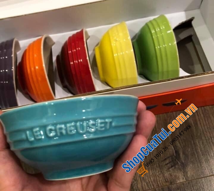 SET 6 BÁT NHỎ LE CREUSET 10cm cầu vồng