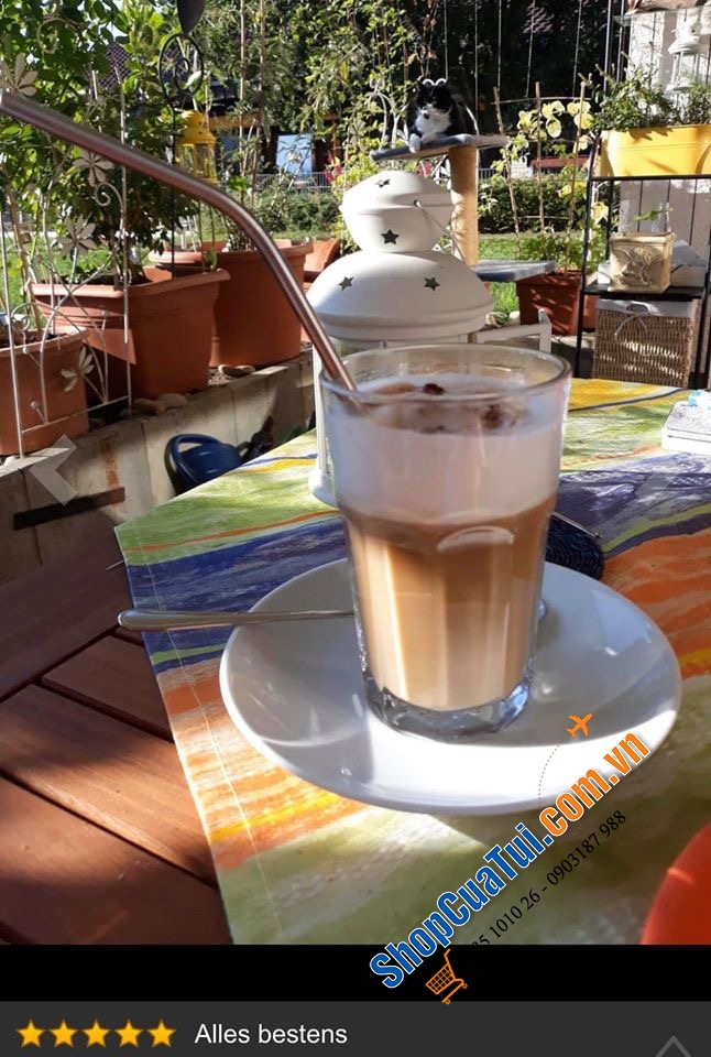 Ống hút inox Grand - gồm 4 ống hút thẳng và 4 ống hút cong kèm 2 chổi bằng Inox