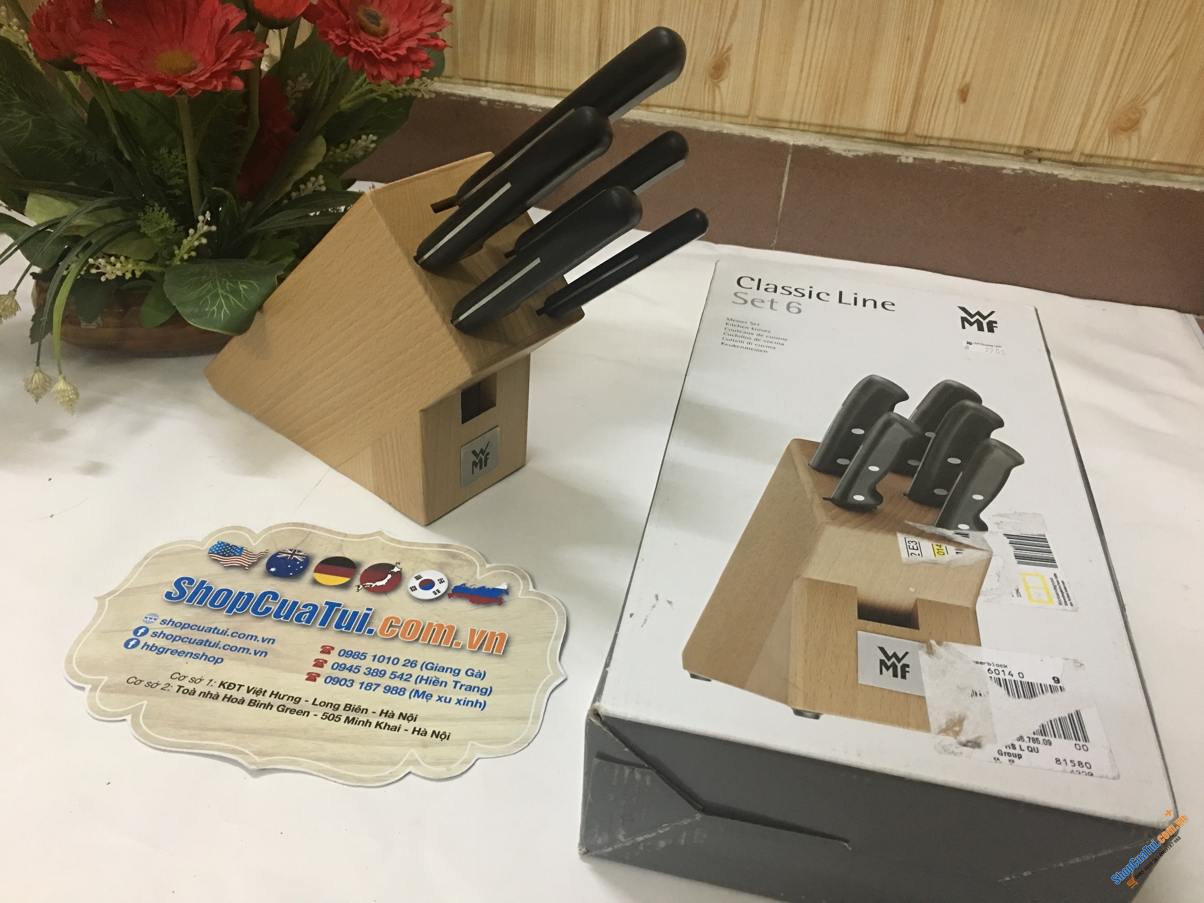 Bộ dao WMF Classic Line  6 món