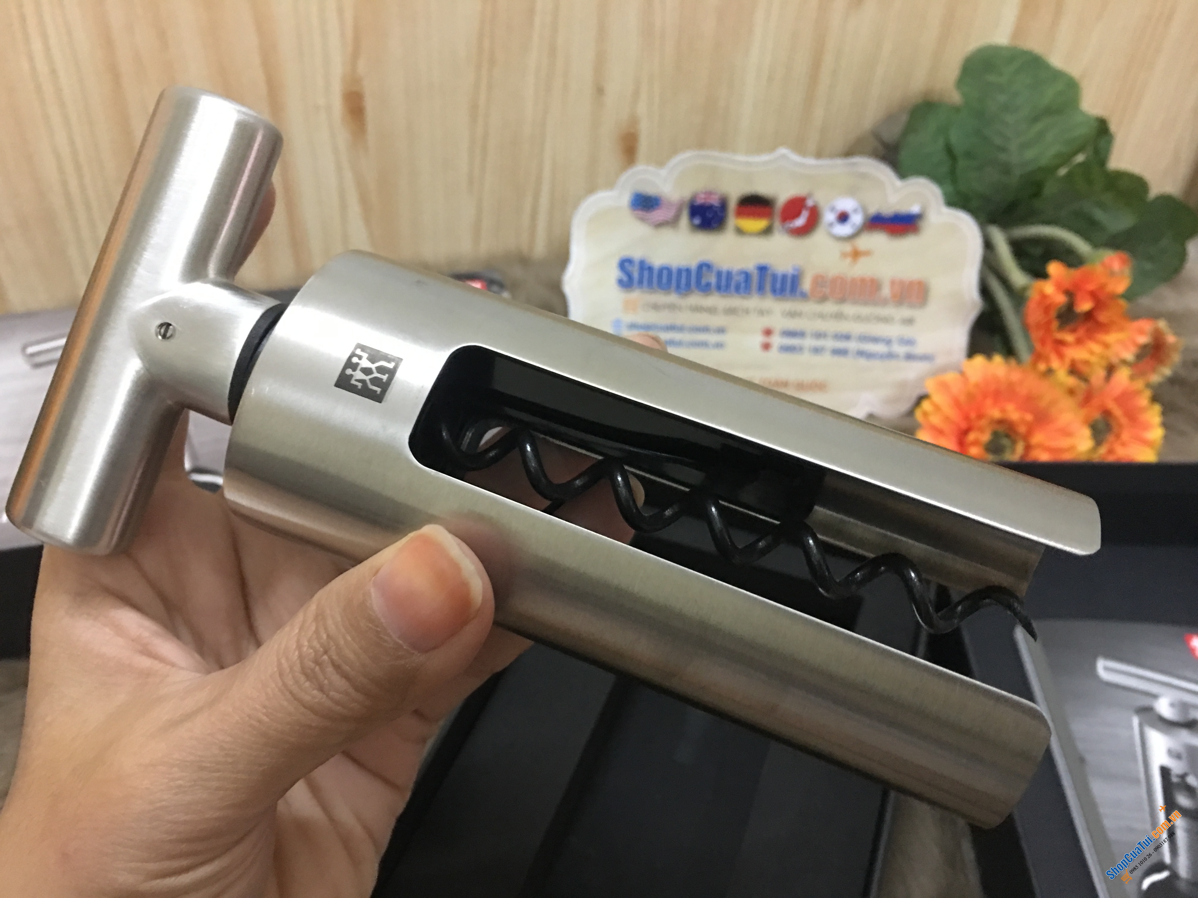 DỤNG CỤ MỞ RƯỢU VANG CAO CẤP ZWILLING LOẠI TO