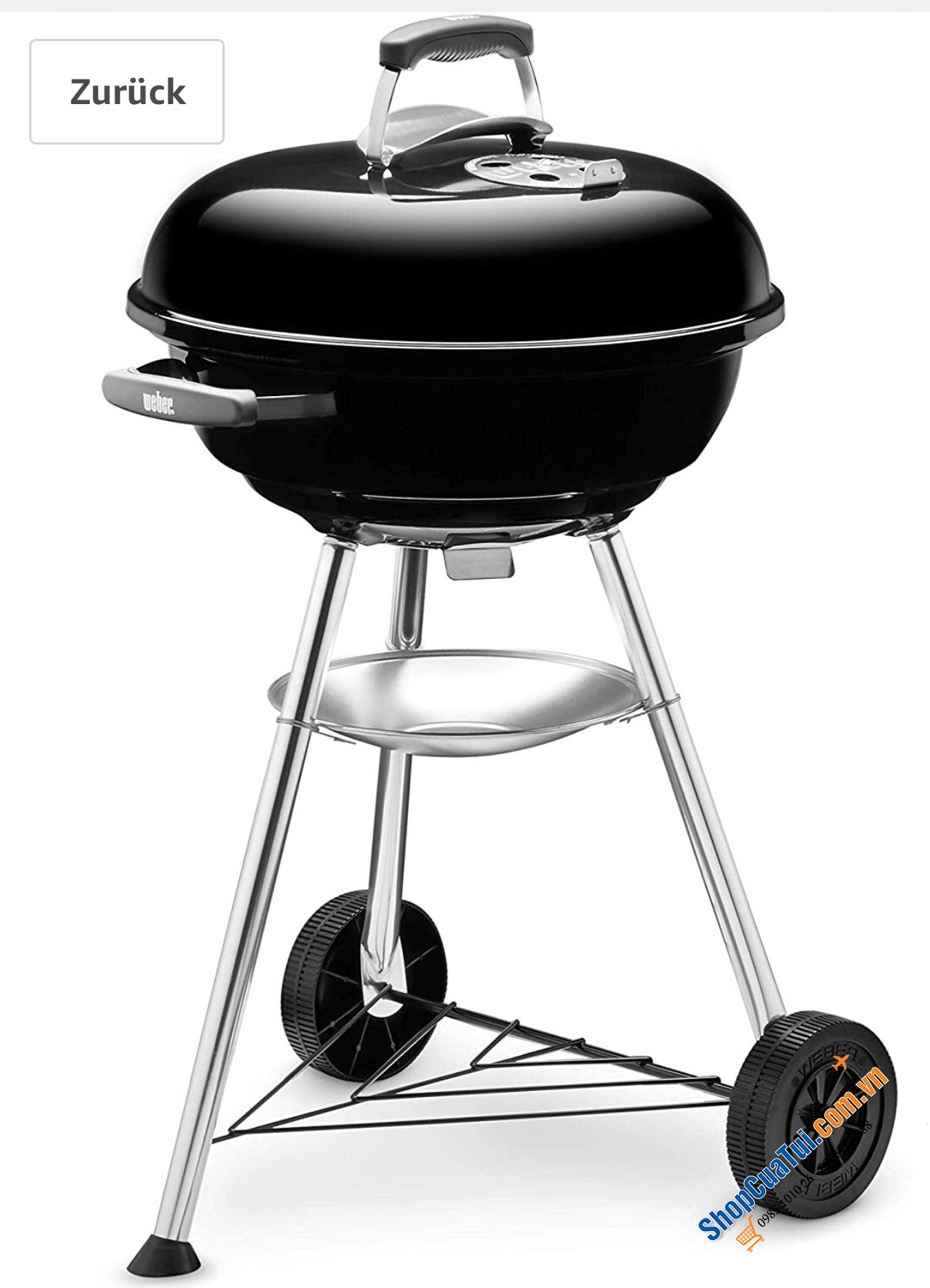 BẾP NƯỚNG THAN HOA NGOÀI TRỜI WEBER ĐƯỜNG KÍNH 47CM