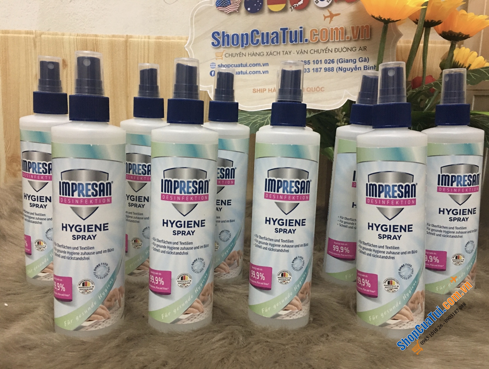 XỊT KHỬ TRÙNG IMPRESAN 250ml - MADE IN GERMANY