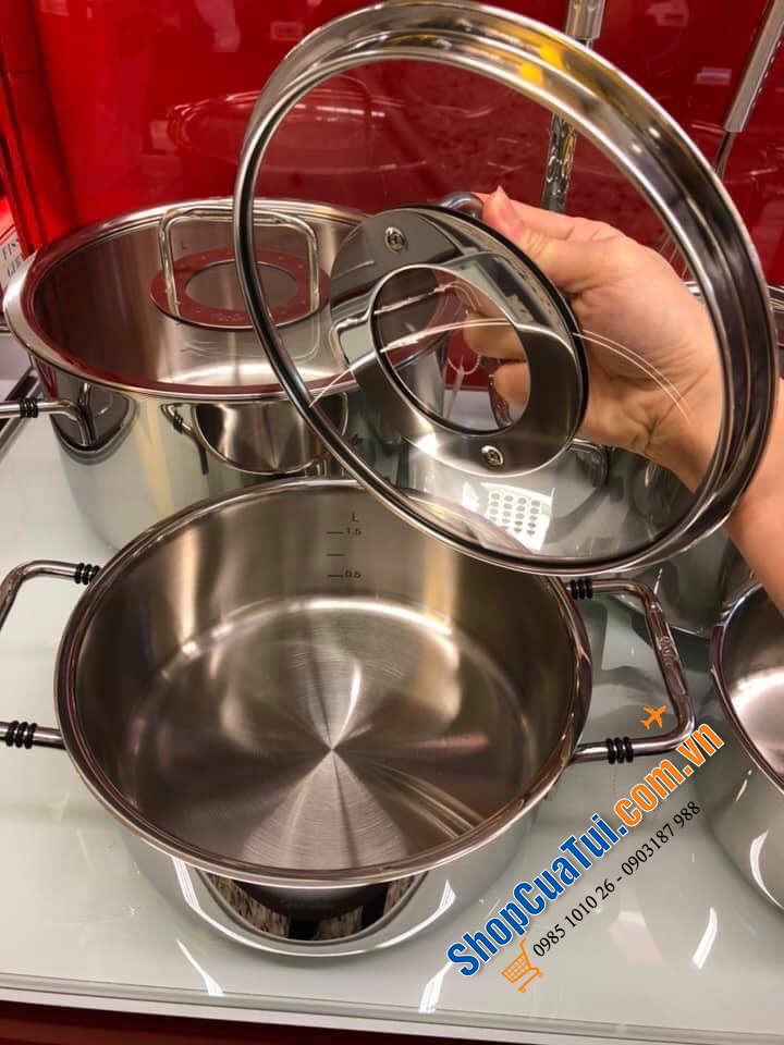 BỘ NỒI FISSLER BONN 5 MÓN