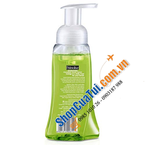 Nước rửa tay kháng khuẩn dạng bọt Palmolive Foaming Antibacterial Hand Wash Lime & Mint Pump 250ml