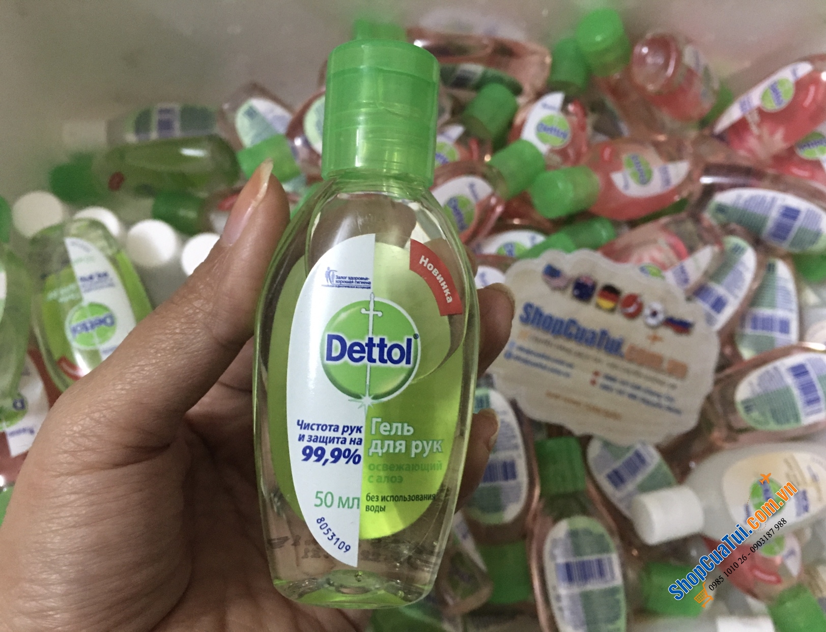 NƯỚC RỬA TAY KHÔ DETTOL 50ml  - SẢN PHẨM ĐƯỢC DÙNG TẠI CÁC BỆNH VIỆN