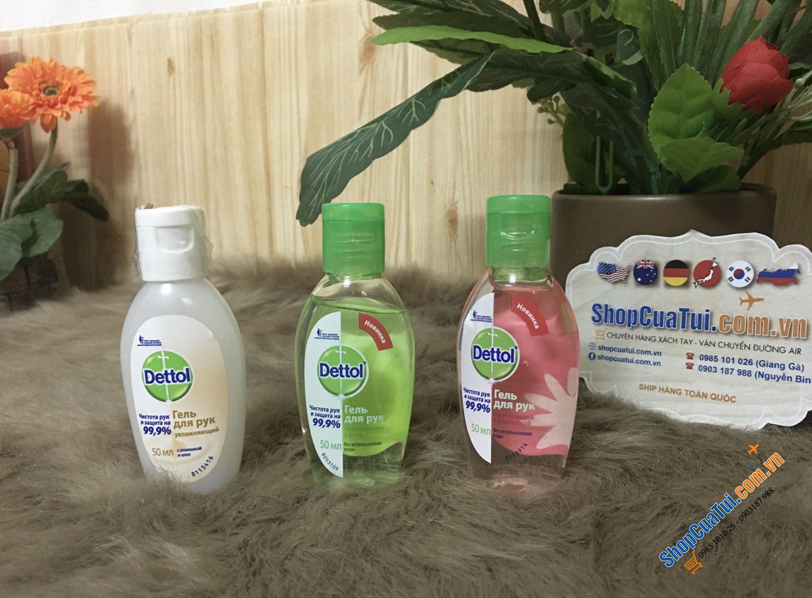 NƯỚC RỬA TAY KHÔ DETTOL 50ml  - SẢN PHẨM ĐƯỢC DÙNG TẠI CÁC BỆNH VIỆN