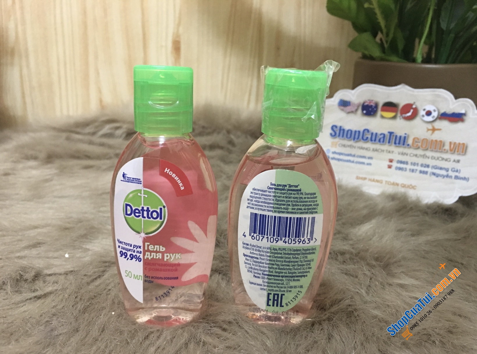 NƯỚC RỬA TAY KHÔ DETTOL 50ml  - SẢN PHẨM ĐƯỢC DÙNG TẠI CÁC BỆNH VIỆN