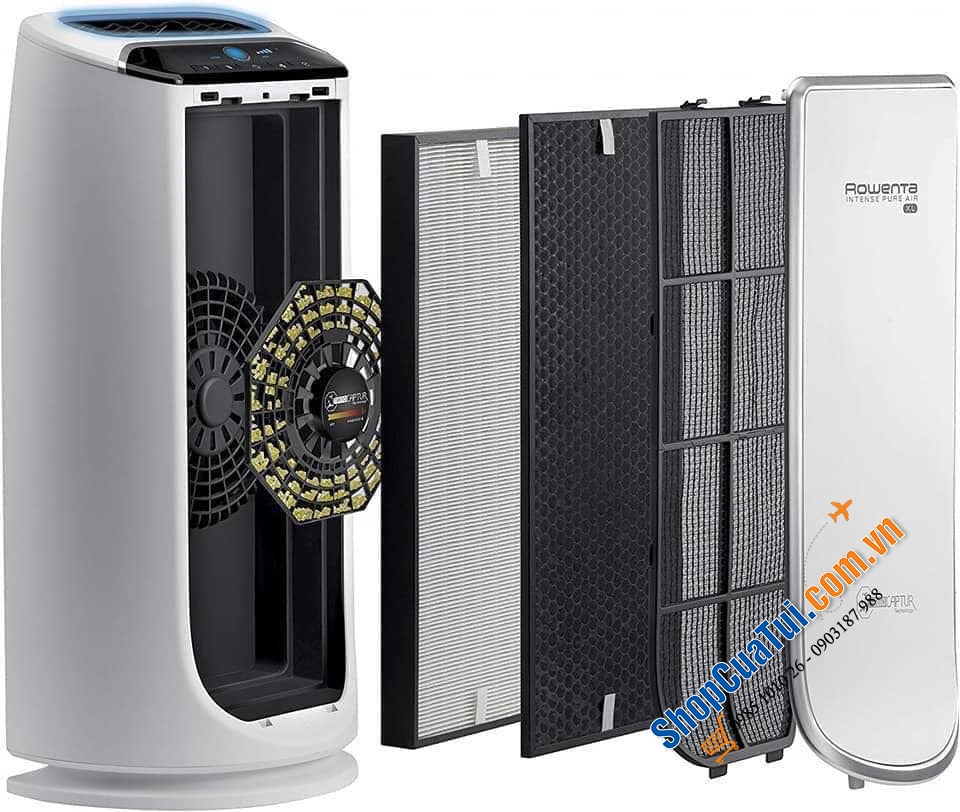 MÁY LỌC KHÔNG KHÍ ROWENTA PU6020 cho phòng 30m2