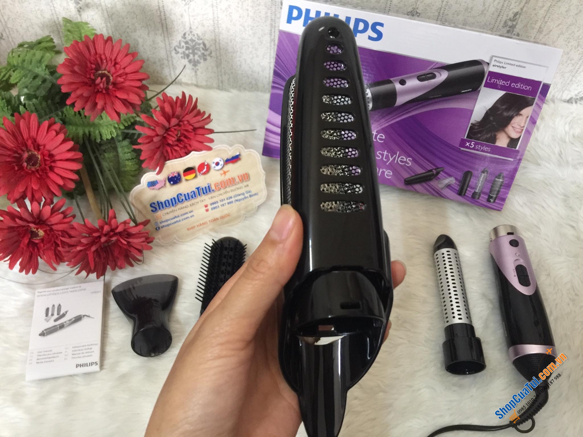 Máy sấy tóc tạo kiểu philips HP8653/00