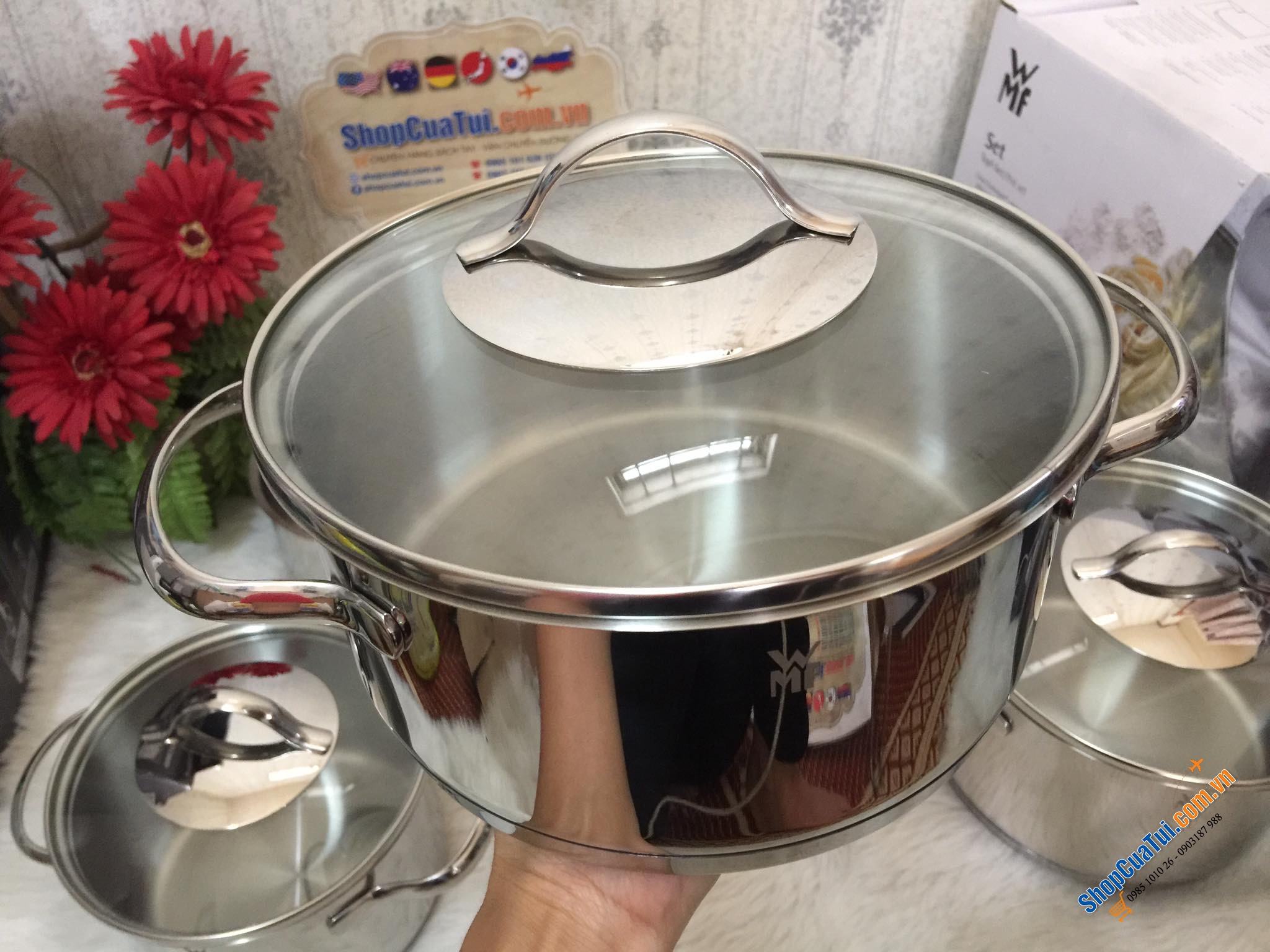 BỘ NỒi WMF PROVENCE PLUS 5 MÓN