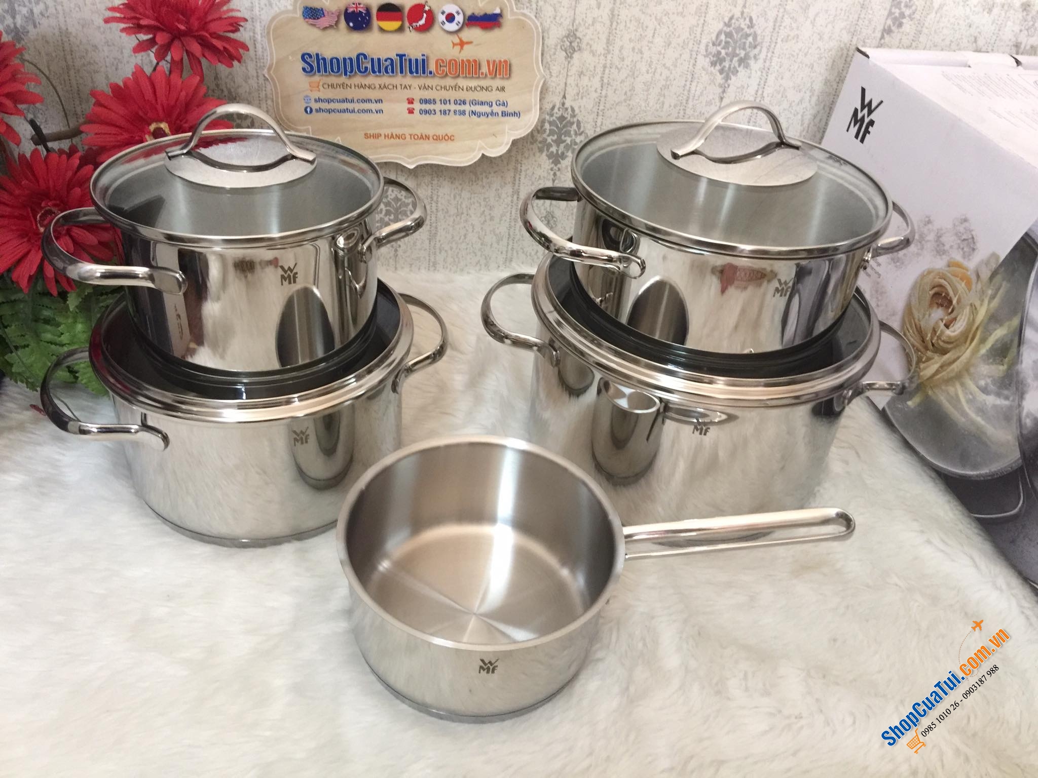 BỘ NỒi WMF PROVENCE PLUS 5 MÓN