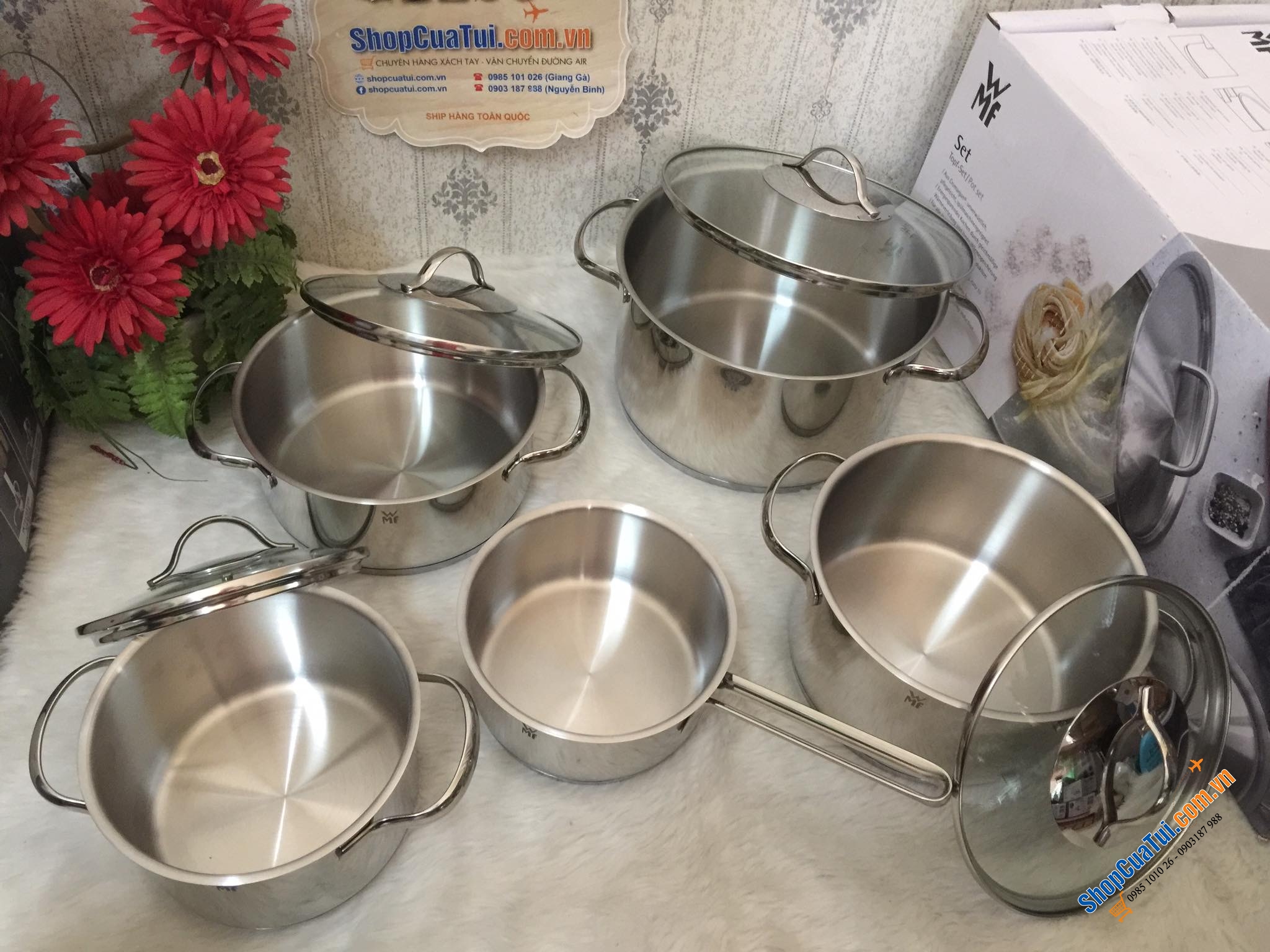 BỘ NỒi WMF PROVENCE PLUS 5 MÓN