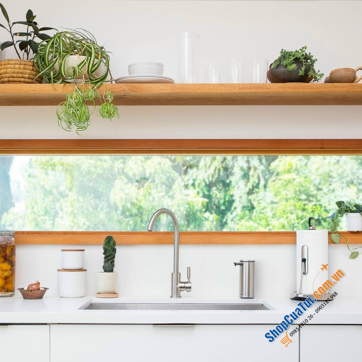 DỤNG CỤ ĐỂ GIẤY NHÀ BẾP INOX SIMPLEHUMAN - Đựng giấy