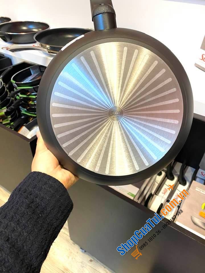 CHẢO SILIT CAO CẤP BOLLENTE MADE IN ITALY 28 cm.