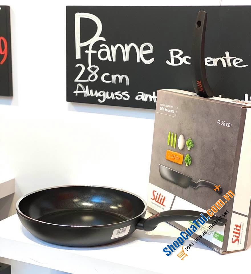 CHẢO SILIT CAO CẤP BOLLENTE MADE IN ITALY 28 cm.