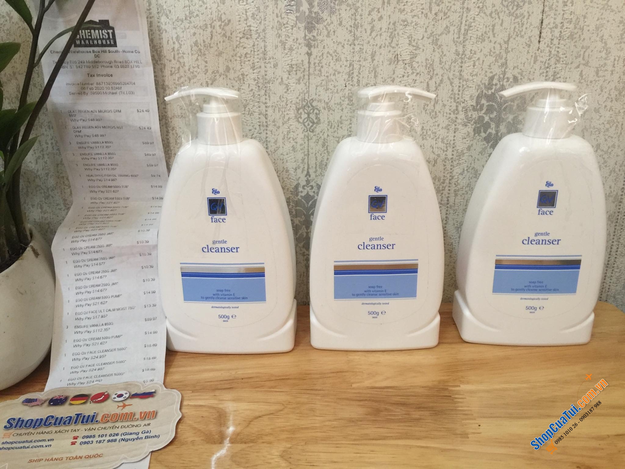 Sữa Rửa Mặt QV Face Gentle 500G