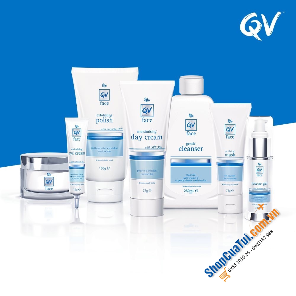 Sữa Rửa Mặt QV Face Gentle 500G