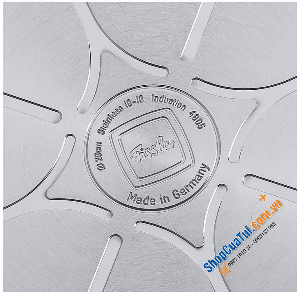 Bộ nồi FISSLER ORIGINAL PROFI (nắp vung thép)- MADE IN GERMANY