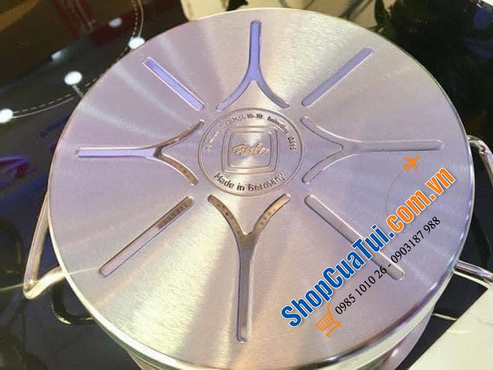 Bộ nồi FISSLER ORIGINAL PROFI (nắp vung thép)- MADE IN GERMANY