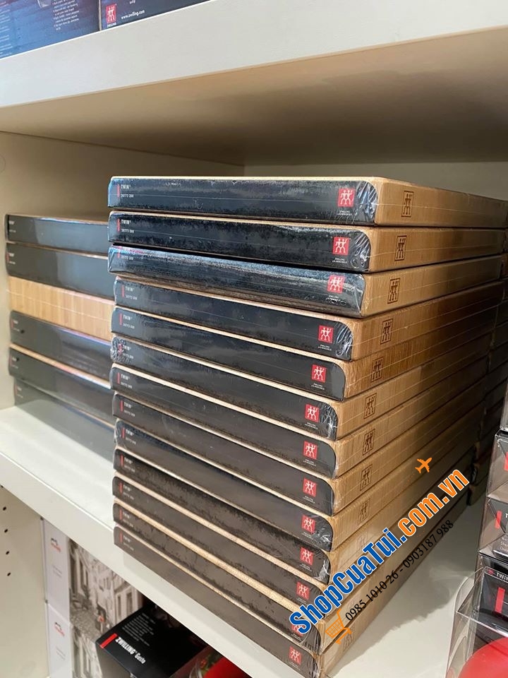 THỚT TRE ZWILLING TWIN CHẶT THÁI SZ NHỎ 25 x 18,5 CM