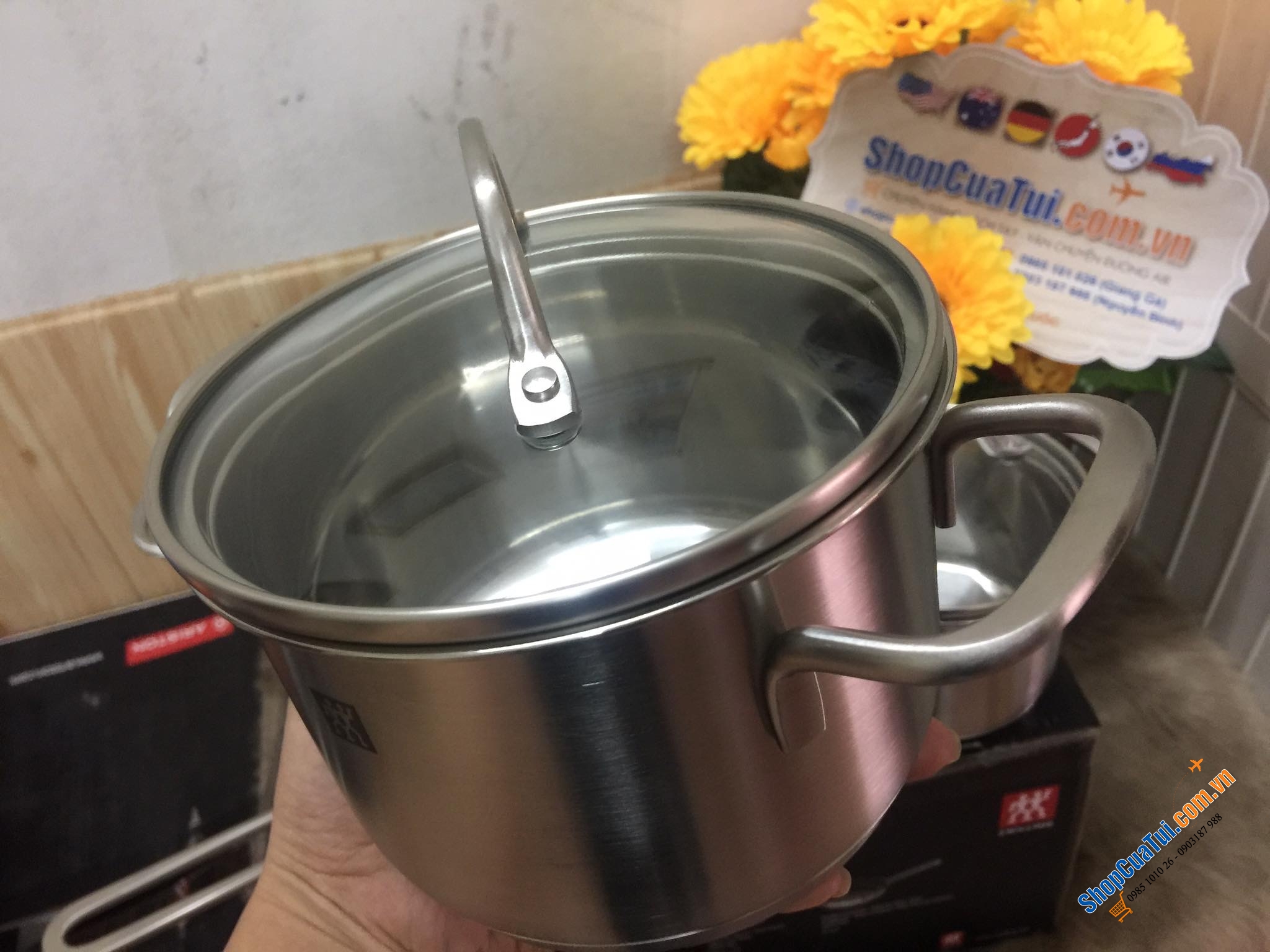 BỘ NỒI MINI 4 MÓN ZWILLING SIÊU TIỆN SIÊU DÀY DẶN TOP 1