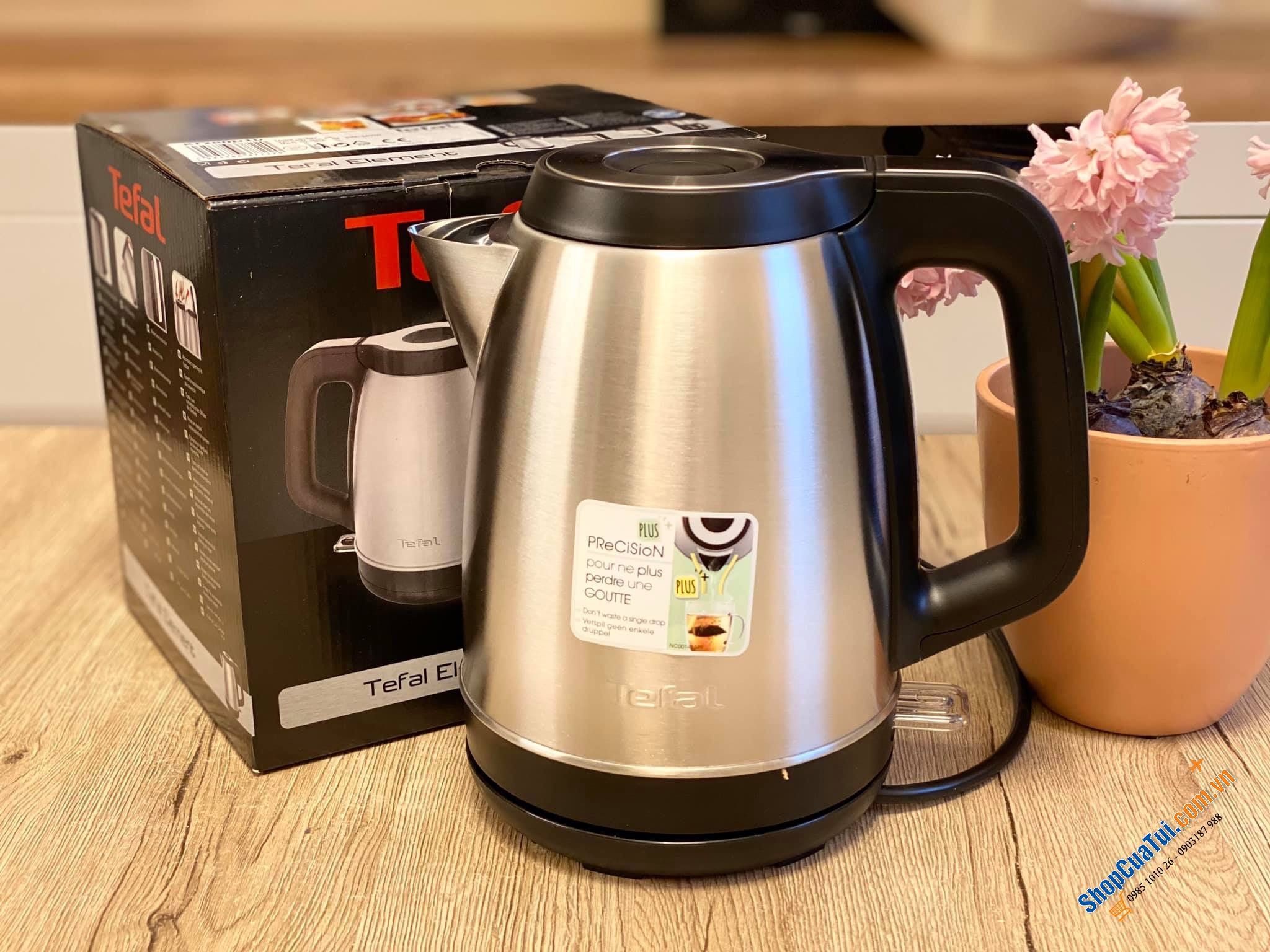 TEFAL Ấm siêu tốc KI280D