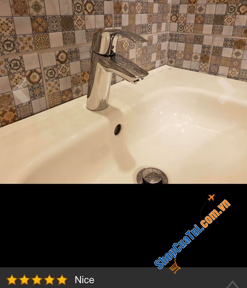Vòi chậu rửa mặt Grohe Eurosmart dòng đẹp và siêu chắc chắn (Mã 33265002)