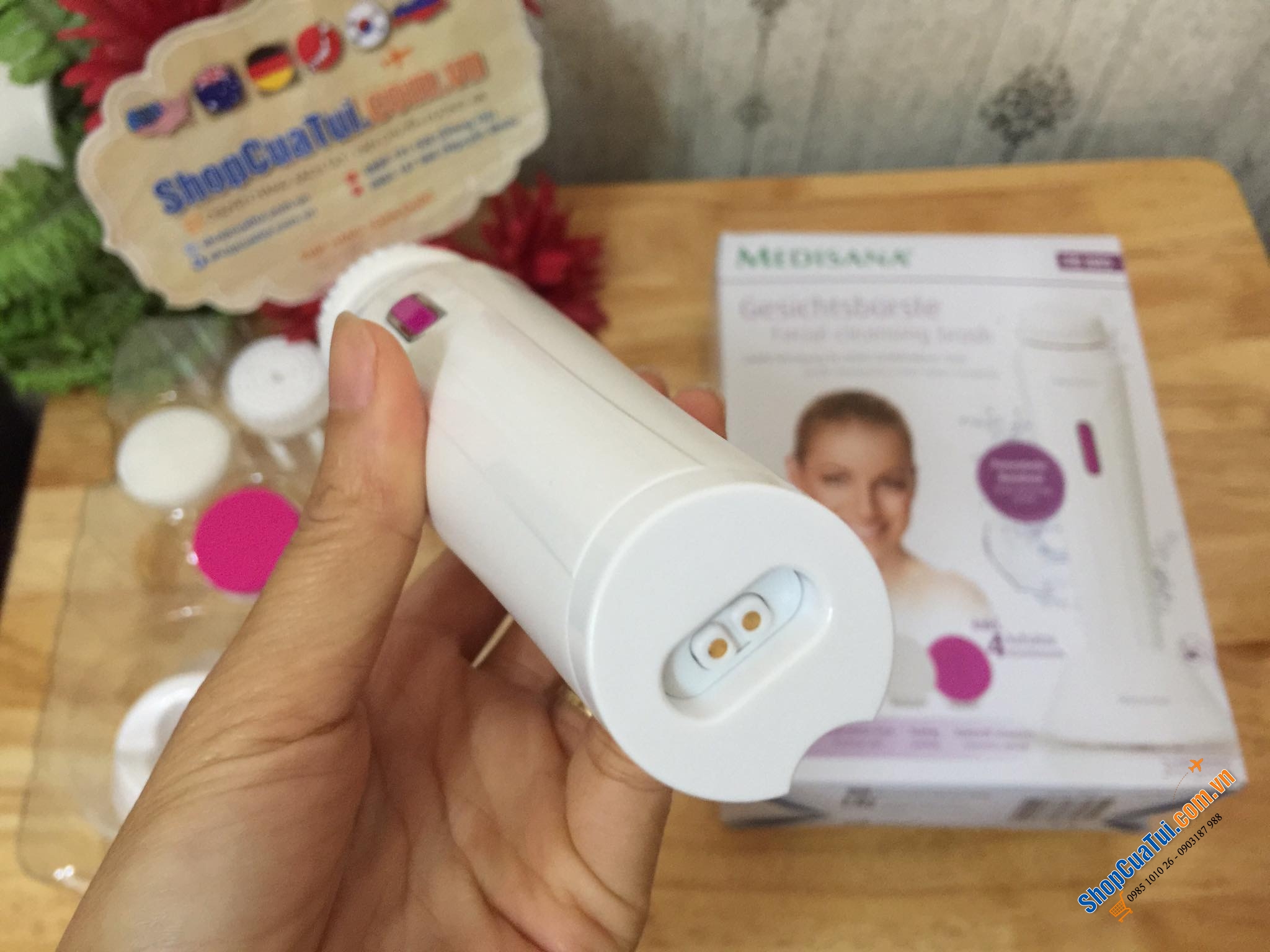 MÁY RỬA MẶT MEDISANA FB 885