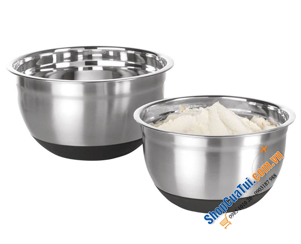 Set 2 thố inox Ernesto Germany.