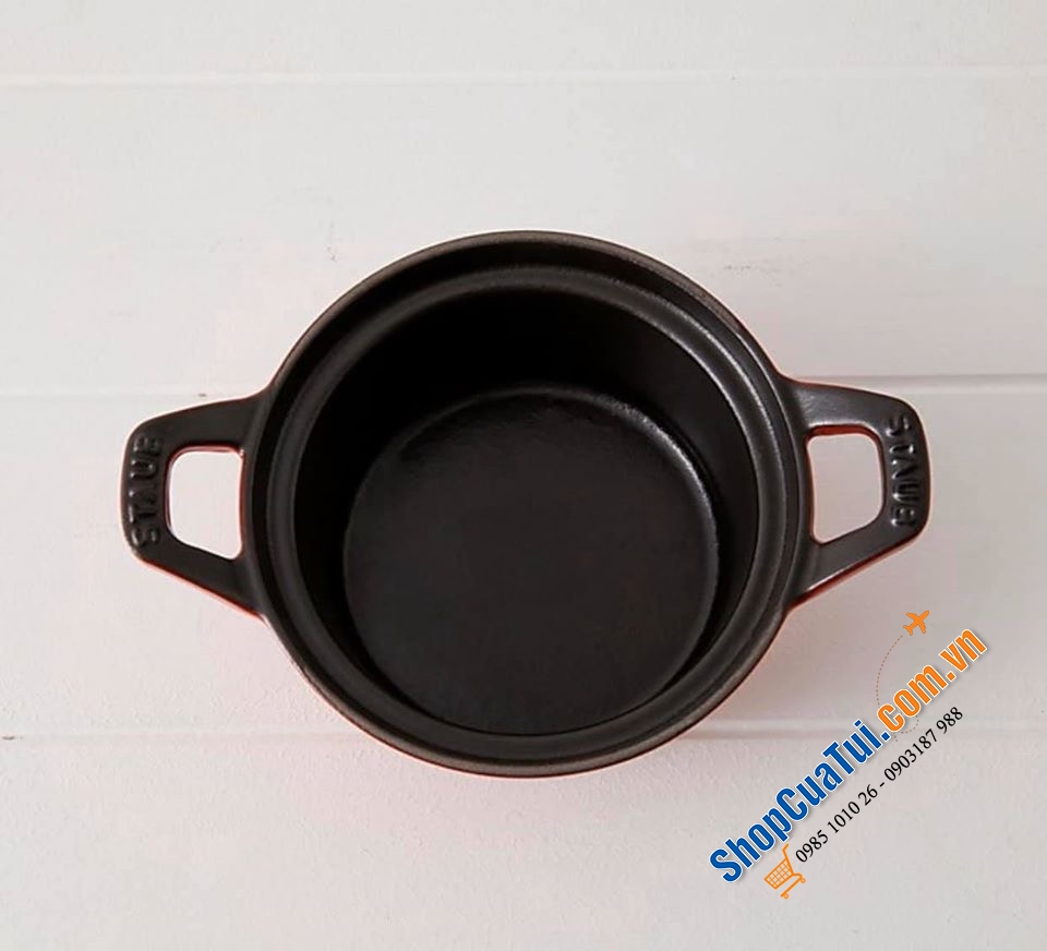 STAUB DÁNG QUAI VỂNH 12 CM - Made in France.