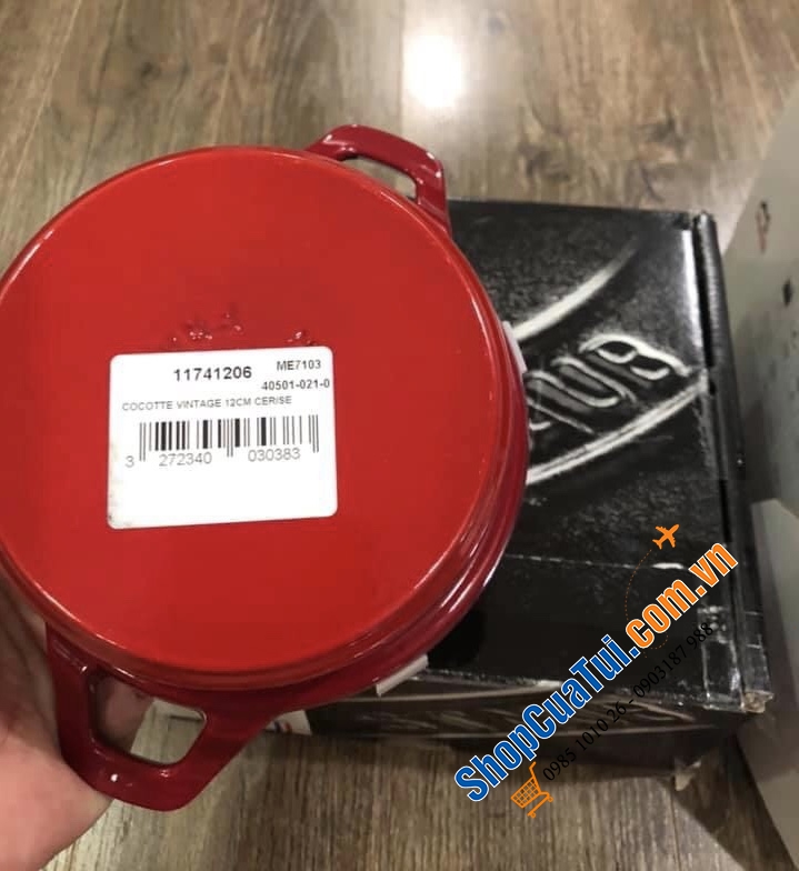 STAUB DÁNG QUAI VỂNH 12 CM - Made in France.