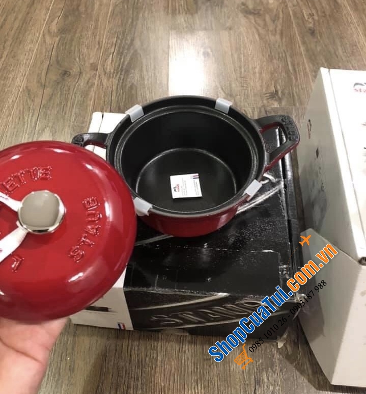 STAUB DÁNG QUAI VỂNH 12 CM - Made in France.