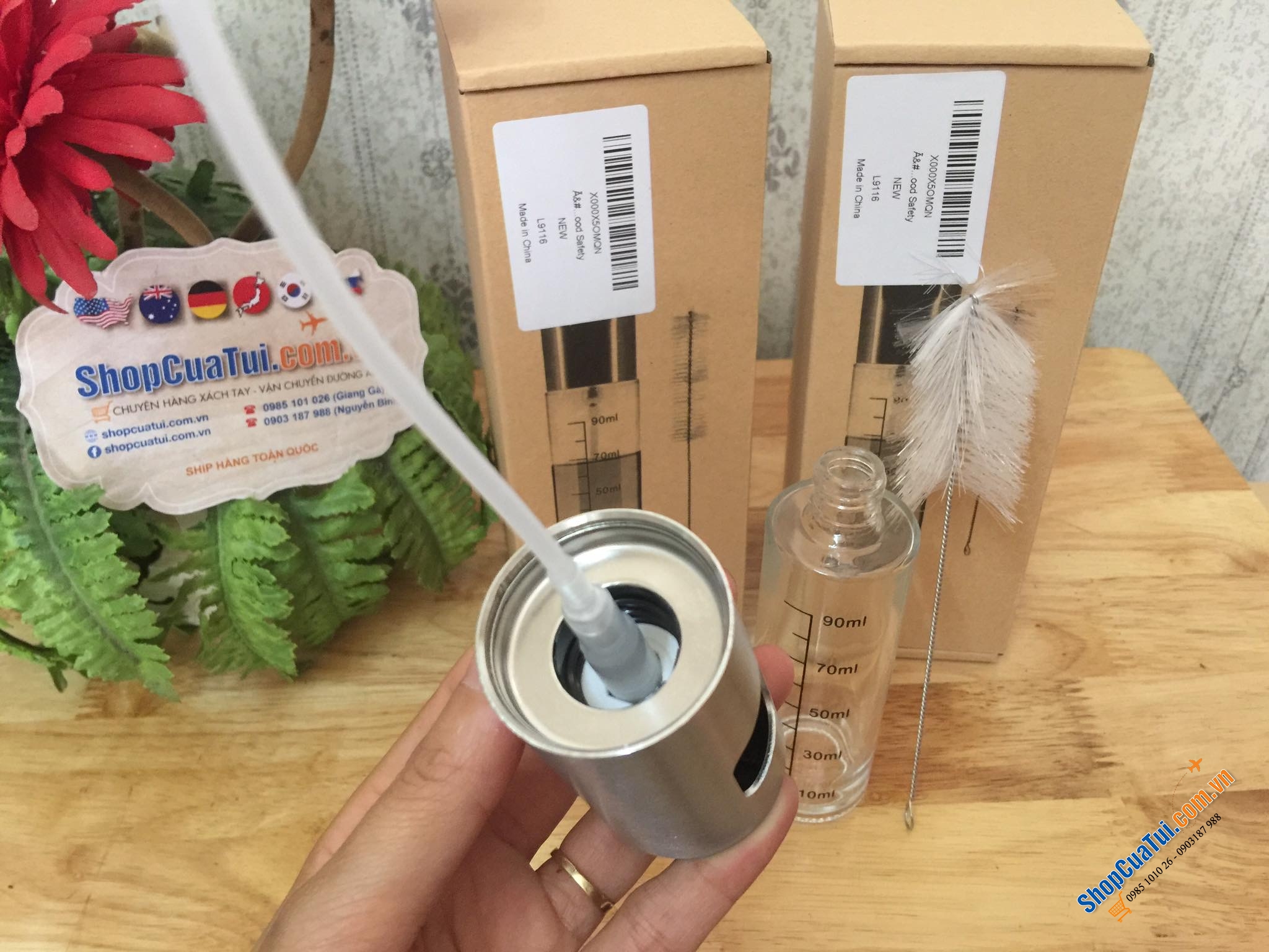 BÌNH XỊT DẦU GIẤM ELETOROT HÀNG NỘI ĐỊA ĐỨC.