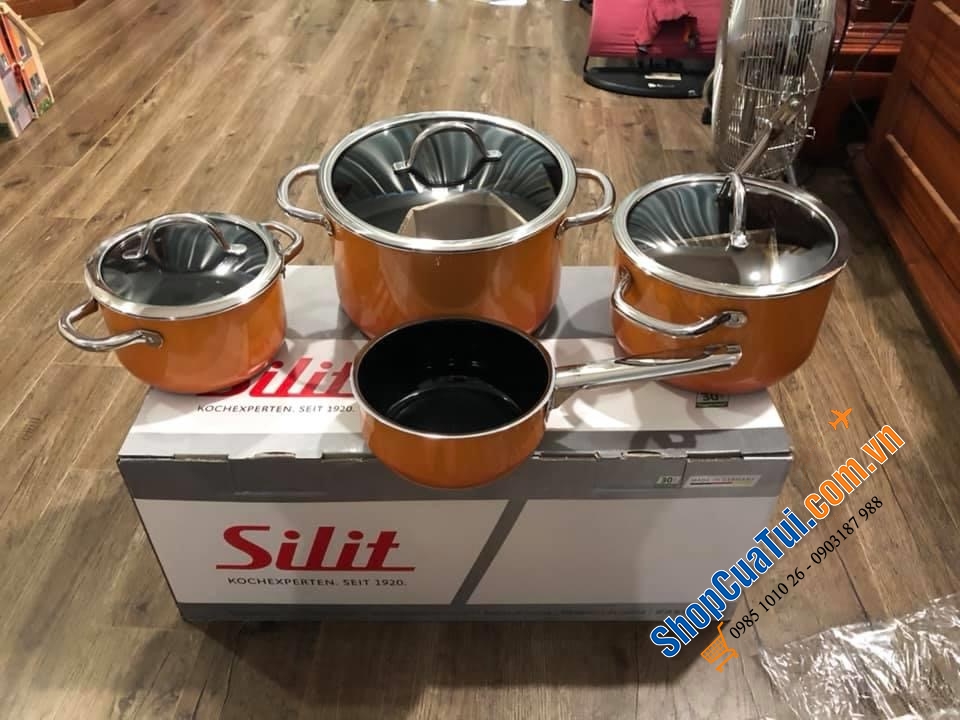Bộ nồi Silit Passion Orange (màu cam) made in Germany