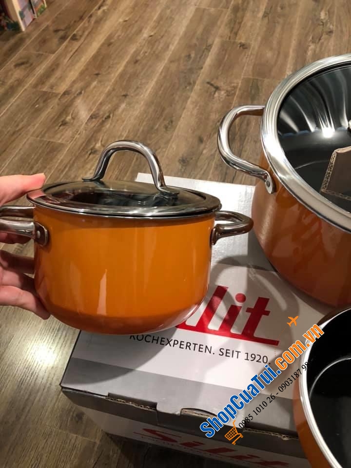 Bộ nồi Silit Passion Orange (màu cam) made in Germany