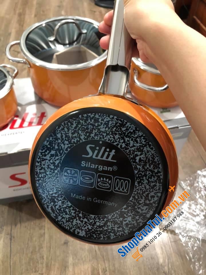 Bộ nồi Silit Passion Orange (màu cam) made in Germany