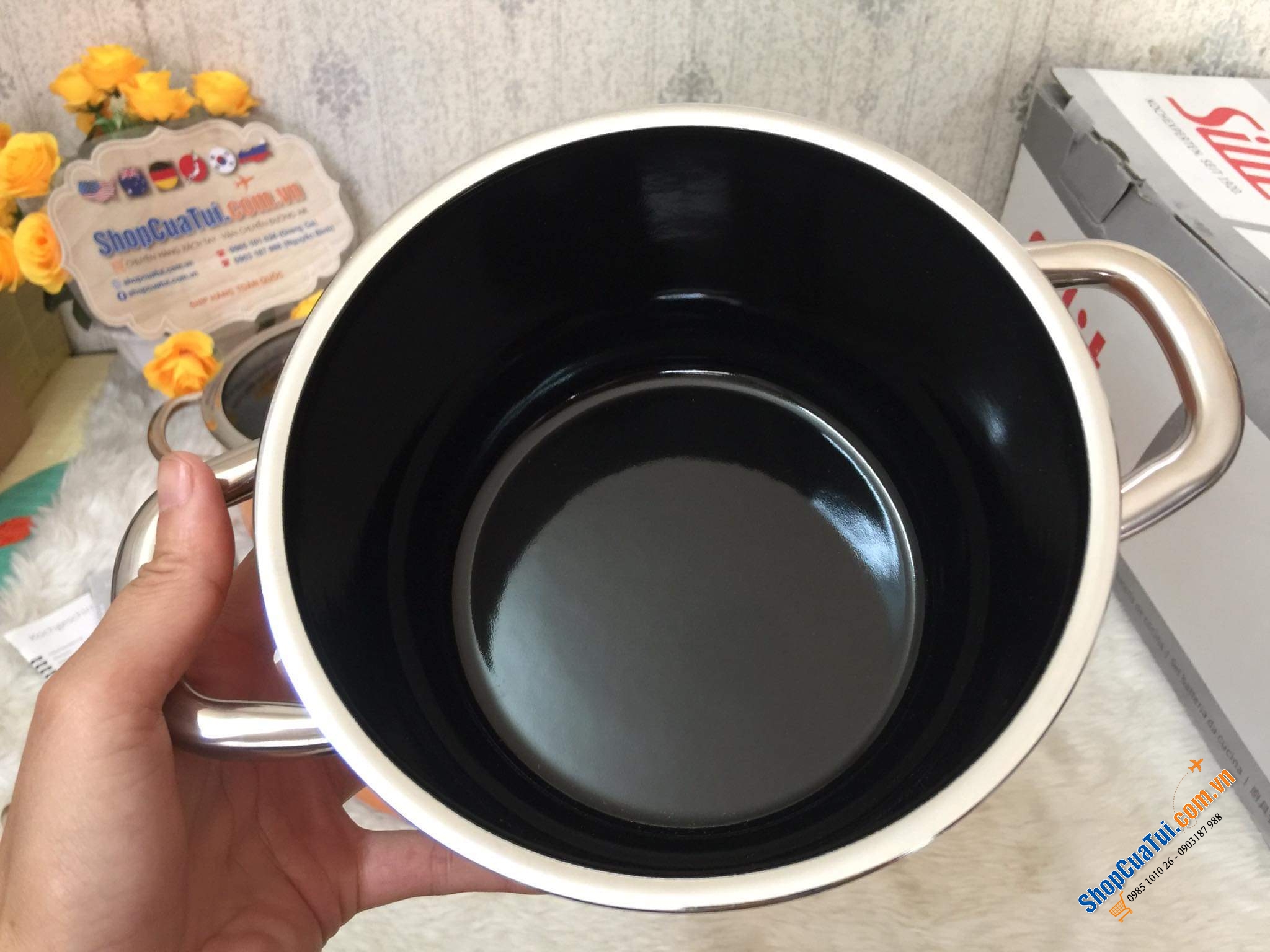 Bộ nồi Silit Passion Orange (màu cam) made in Germany