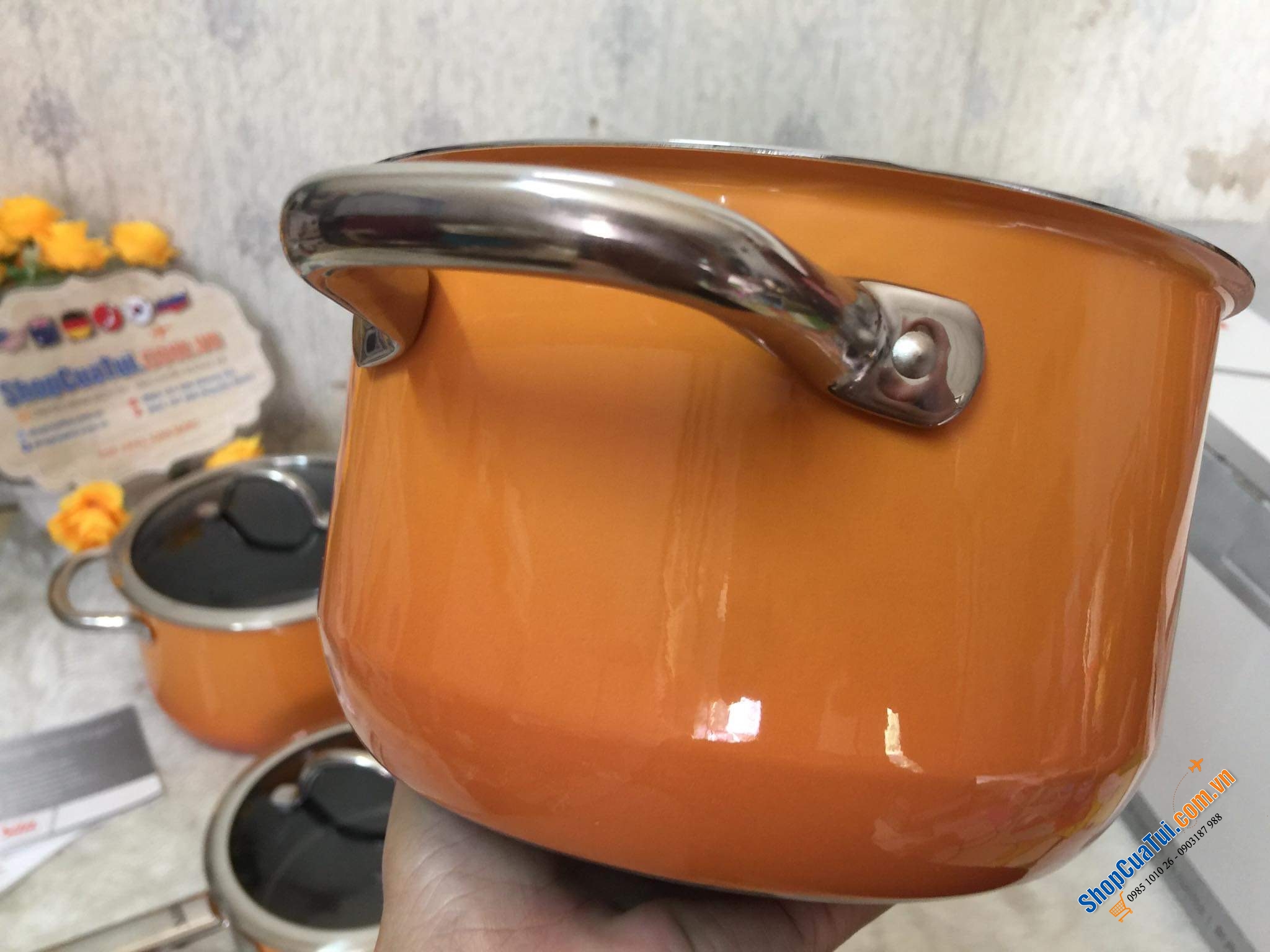 Bộ nồi Silit Passion Orange (màu cam) made in Germany