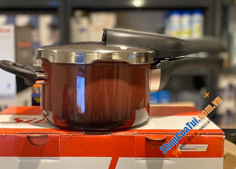 NỒI ÁP SUẤT CAO CẤP SILIT T PLUS MÀU ĐỎ RƯỢU SIÊU HIẾM 4,5 LÍT